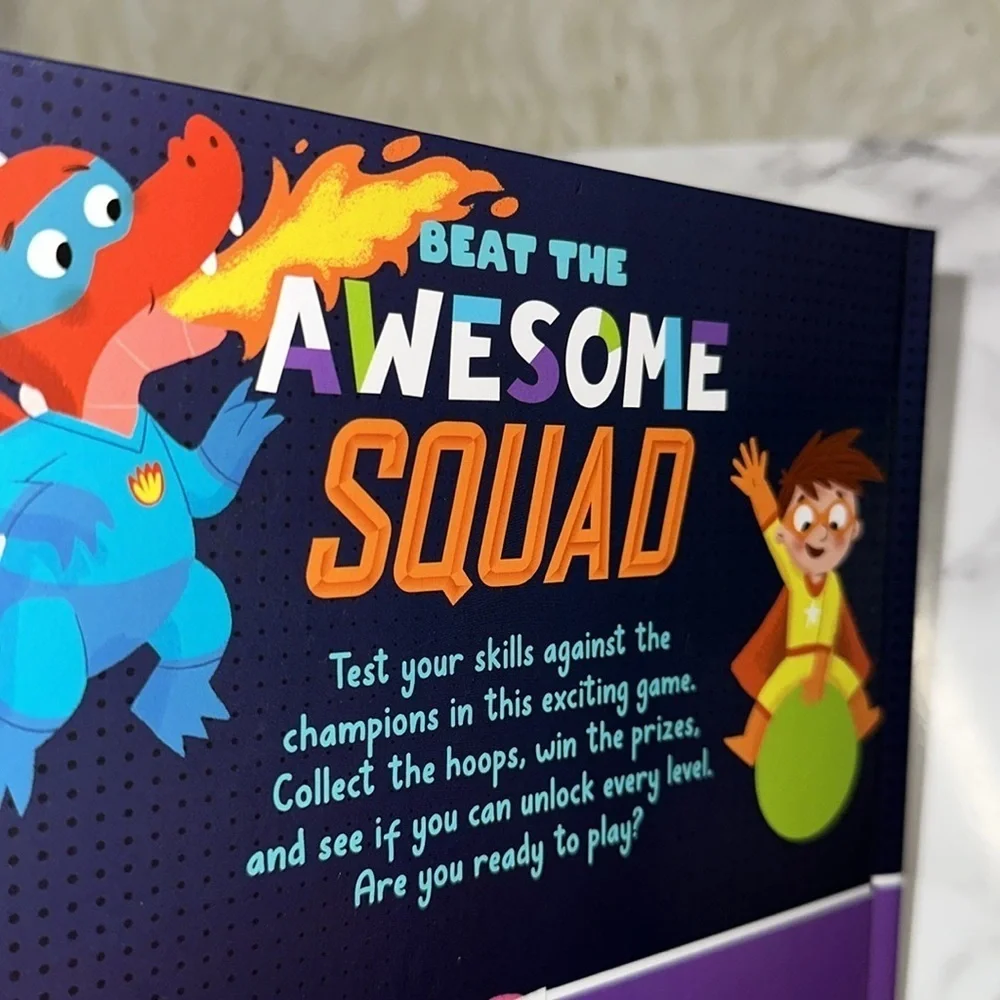 Beat the awesome squad interactive kids book